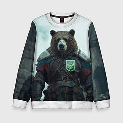 Детский свитшот Русский медведь хозяин Тайги