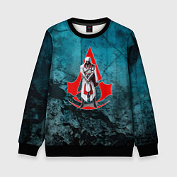Свитшот детский Персонаж Assassins Creed, цвет: 3D-черный