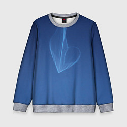 Свитшот детский Холодное сердце, цвет: 3D-меланж