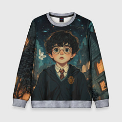 Детский свитшот Испуганный Гарри Поттер