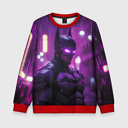 Детский свитшот Бэтмен ночной город