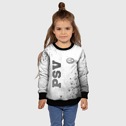 Свитшот детский PSV - white gradient вертикально, цвет: 3D-черный — фото 2