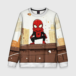 Детский свитшот Мини человек-паук