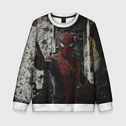 Детский свитшот Spider man night