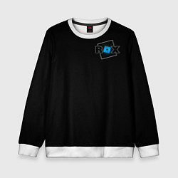 Свитшот детский ROX - Roblox, цвет: 3D-белый