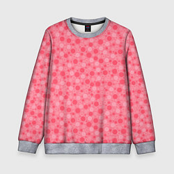 Детский свитшот Красные коралловые пузыри