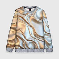 Детский свитшот Жидкое белое золото