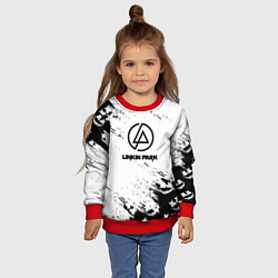 Свитшот детский Marshmello x Linkin park, цвет: 3D-красный — фото 2