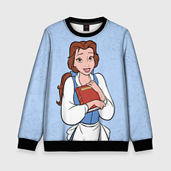 Свитшот детский Beautiful Belle - big pictures, цвет: 3D-черный