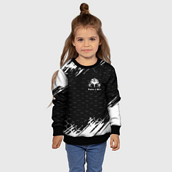 Свитшот детский Король и шут краски броня, цвет: 3D-черный — фото 2