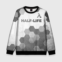 Свитшот детский Half-Life - white gradient посередине, цвет: 3D-черный