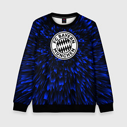 Свитшот детский Bayern blue energy, цвет: 3D-черный