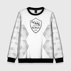 Свитшот детский Roma white poly, цвет: 3D-черный