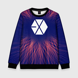 Детский свитшот Exo red energy