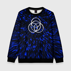 Детский свитшот Elden Ring blue energy