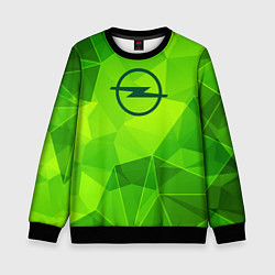 Детский свитшот Opel green poly