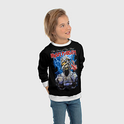 Свитшот детский Powerslave Iron Maiden - мумия, цвет: 3D-белый — фото 2