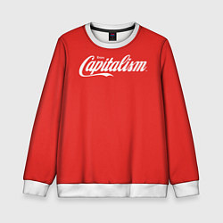 Детский свитшот Наслаждайтесь капитализмом