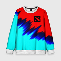 Детский свитшот Dota краски