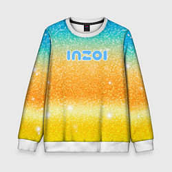 Детский свитшот Inzoi лого и блестки