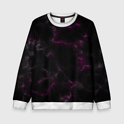 Свитшот детский Black pink, цвет: 3D-белый