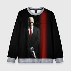 Свитшот детский Агент Hitman, цвет: 3D-меланж