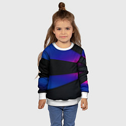 Свитшот детский Multicoloured, цвет: 3D-белый — фото 2