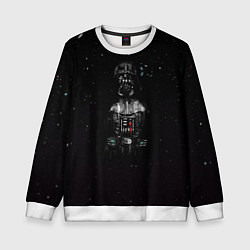 Свитшот детский Дарт вейдер во тьме, цвет: 3D-белый