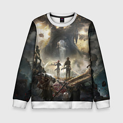 Детский свитшот Экспедиция Clair Obscur expedition 33