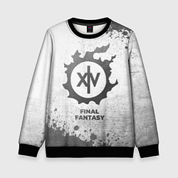 Детский свитшот Final Fantasy - white gradient