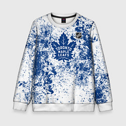Свитшот детский Toronto Maple Leafs NHL white, цвет: 3D-белый