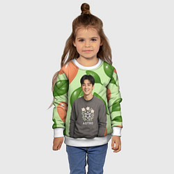 Свитшот детский Ча ЫнУ Astro, цвет: 3D-белый — фото 2
