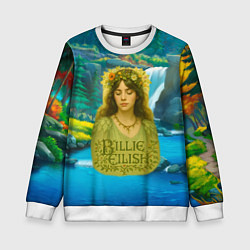 Детский свитшот Билли Айлиш на фоне природы