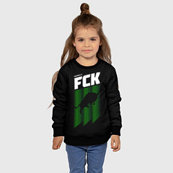 Свитшот детский FC Krasnodar, цвет: 3D-черный — фото 2