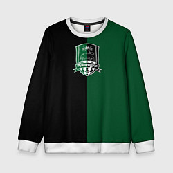 Свитшот детский Смолов - ФК Краснодар, цвет: 3D-белый