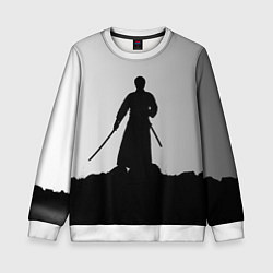 Детский свитшот Самурай в поле