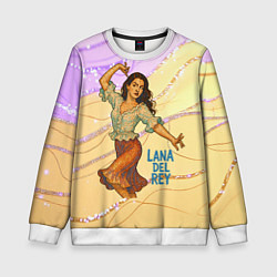 Детский свитшот Lana Del Rey танцует