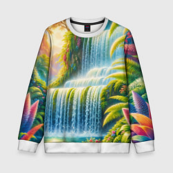 Детский свитшот Каскадный водопад