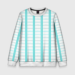 Детский свитшот Color white cage