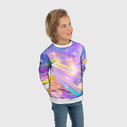 Свитшот детский Волшебный мистический космос, цвет: 3D-белый — фото 2