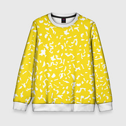 Детский свитшот Лимонный камуфляж