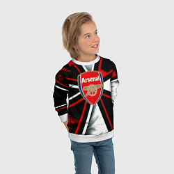 Свитшот детский Arsenal umbrella corp, цвет: 3D-белый — фото 2