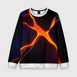 Детский свитшот Orange rift