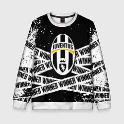 Детский свитшот Juventus подедитель краски