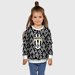 Свитшот детский Juventus pattern Witcher, цвет: 3D-белый — фото 2