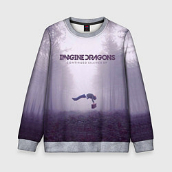 Свитшот детский Imagine Dragons: Silence, цвет: 3D-меланж