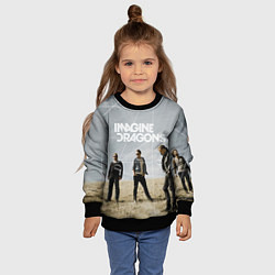 Свитшот детский Imagine Dragons: Boys, цвет: 3D-черный — фото 2
