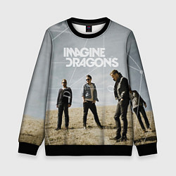Свитшот детский Imagine Dragons: Boys, цвет: 3D-черный