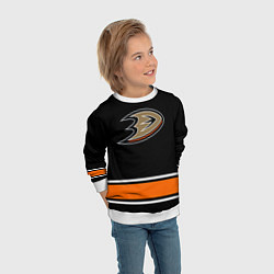 Свитшот детский Anaheim Ducks Selanne, цвет: 3D-белый — фото 2