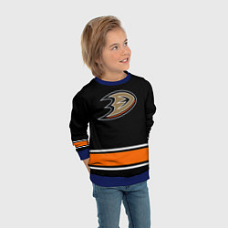 Свитшот детский Anaheim Ducks Selanne, цвет: 3D-синий — фото 2